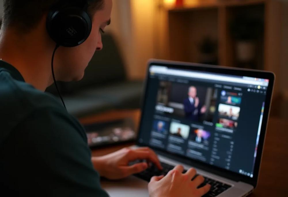 listening music