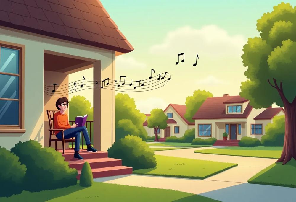 peaceful neighborhood