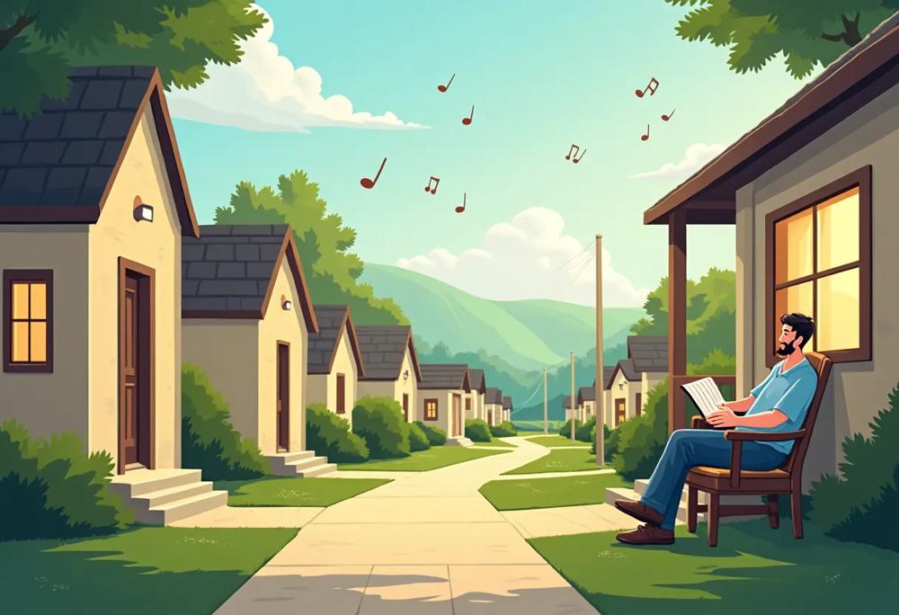 peaceful neighborhood